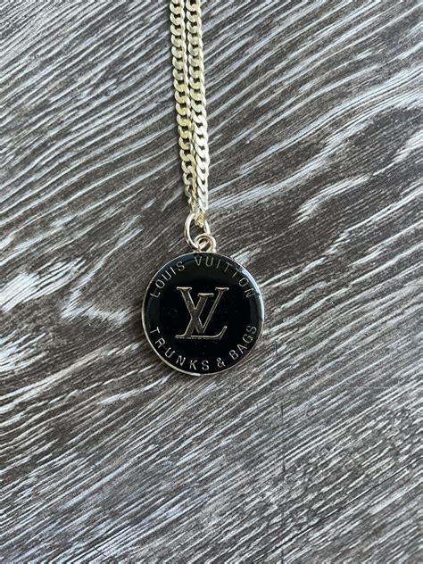 lv reworked necklace|Lv necklace and earring sets.